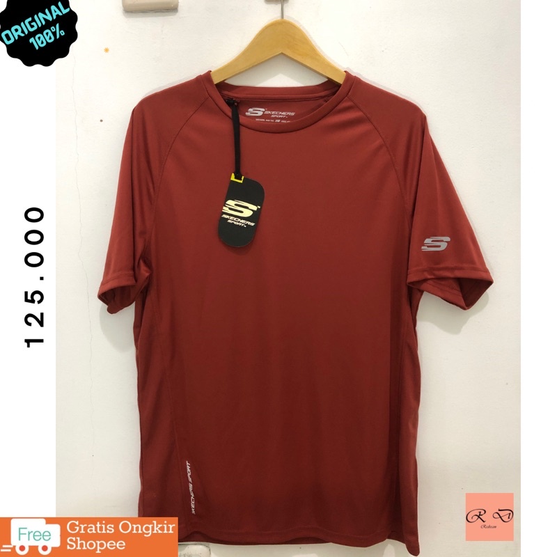 Baju Olahraga Pria / Baju Skechers Sports Original