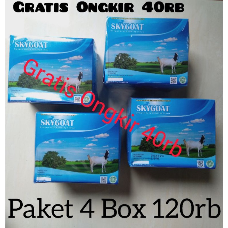 

Paket Susu Kambing Etawa Skygoat 4 Kotak Original Banjarmasin