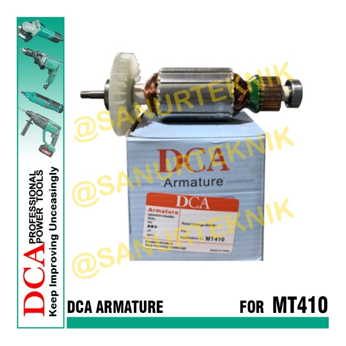 DCA armature MT 410 / Angker untuk mesin MAKTEC MT410 / Rotor MT410