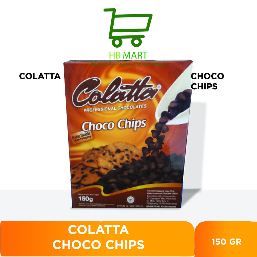 

COLATTA CHOCO CHIPS 150GR