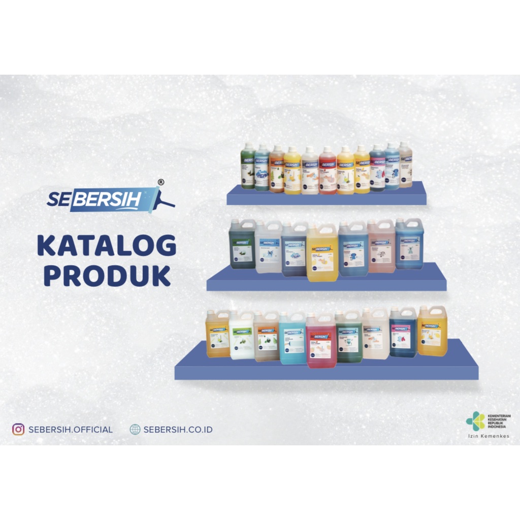 SEBERSIH Pembersih Lantai 5 Liter Izin Kemenkes RI