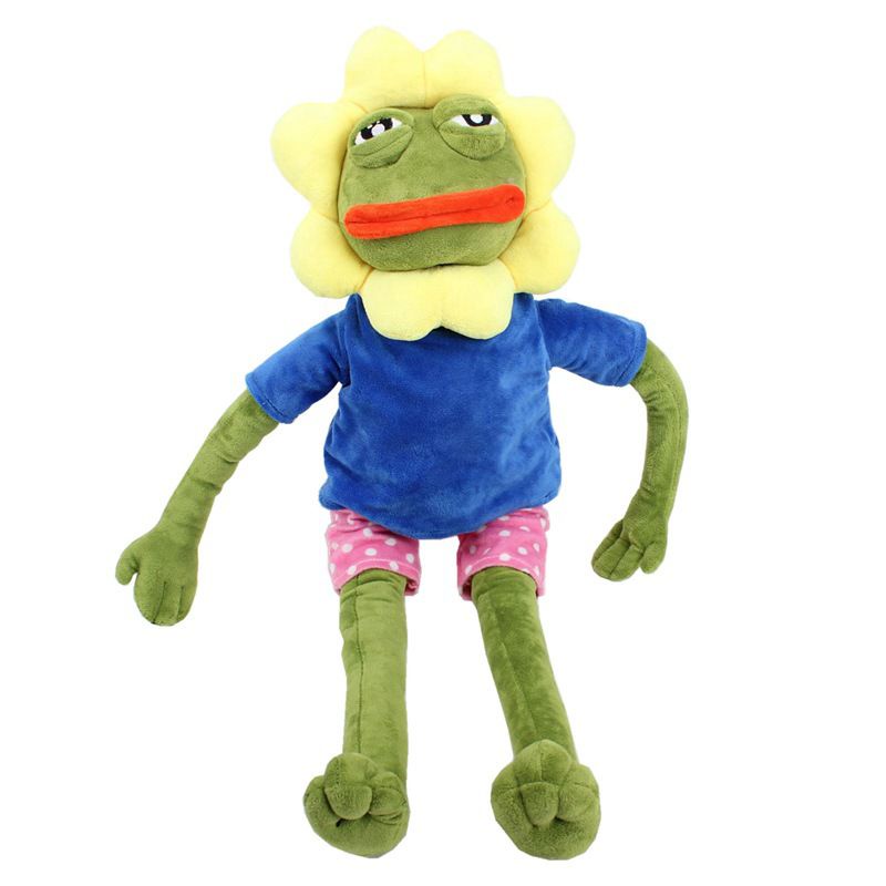 Cuddly 50cm Frog Pepe Sad Frog Mainan Mewah