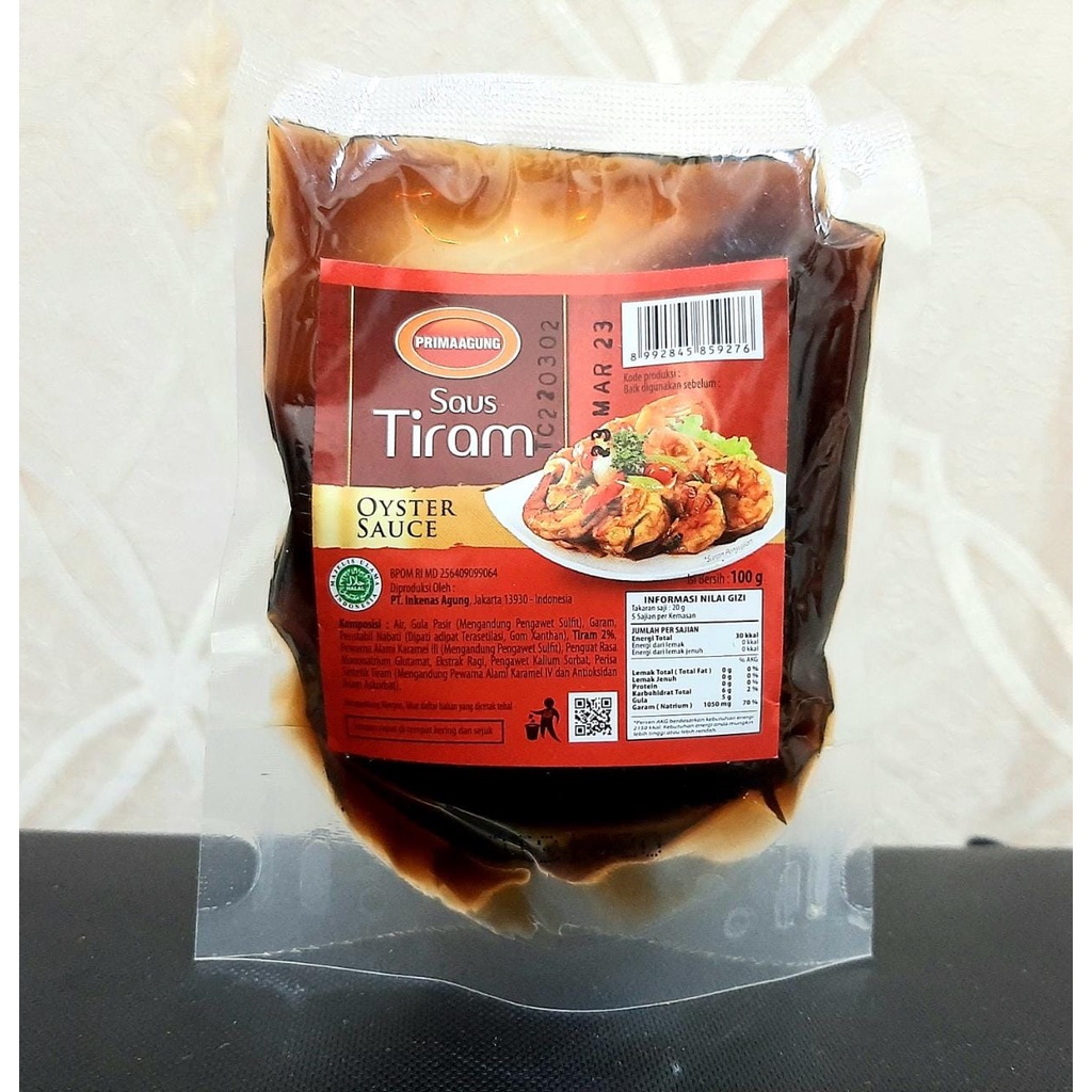 Saos Tiram Prima Agung 100 gram / Saus Tiram