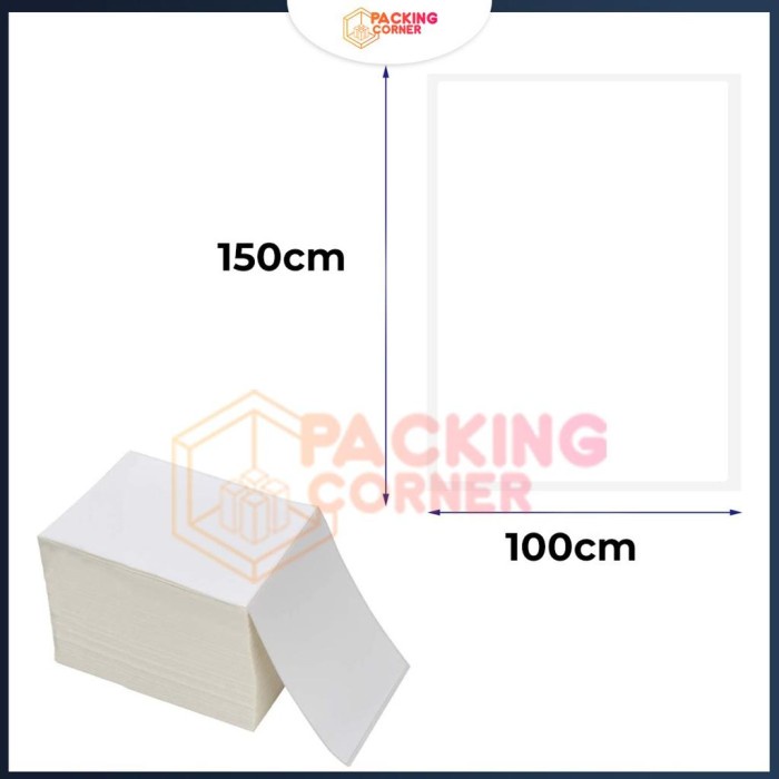 

Therm Kertas Label Thermal Barcode 100 X 150 100X150 Stiker Sticker A6 500Pc