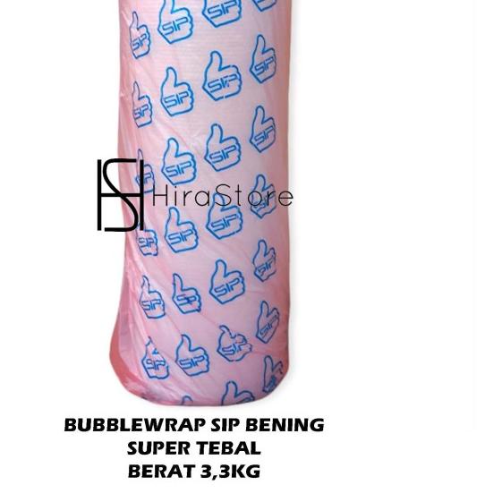 

Bubble wrap 50m x 1.20 Tebal lebih dari 3.3 kg Premium SICEPAT - SIP 3 kg Bening