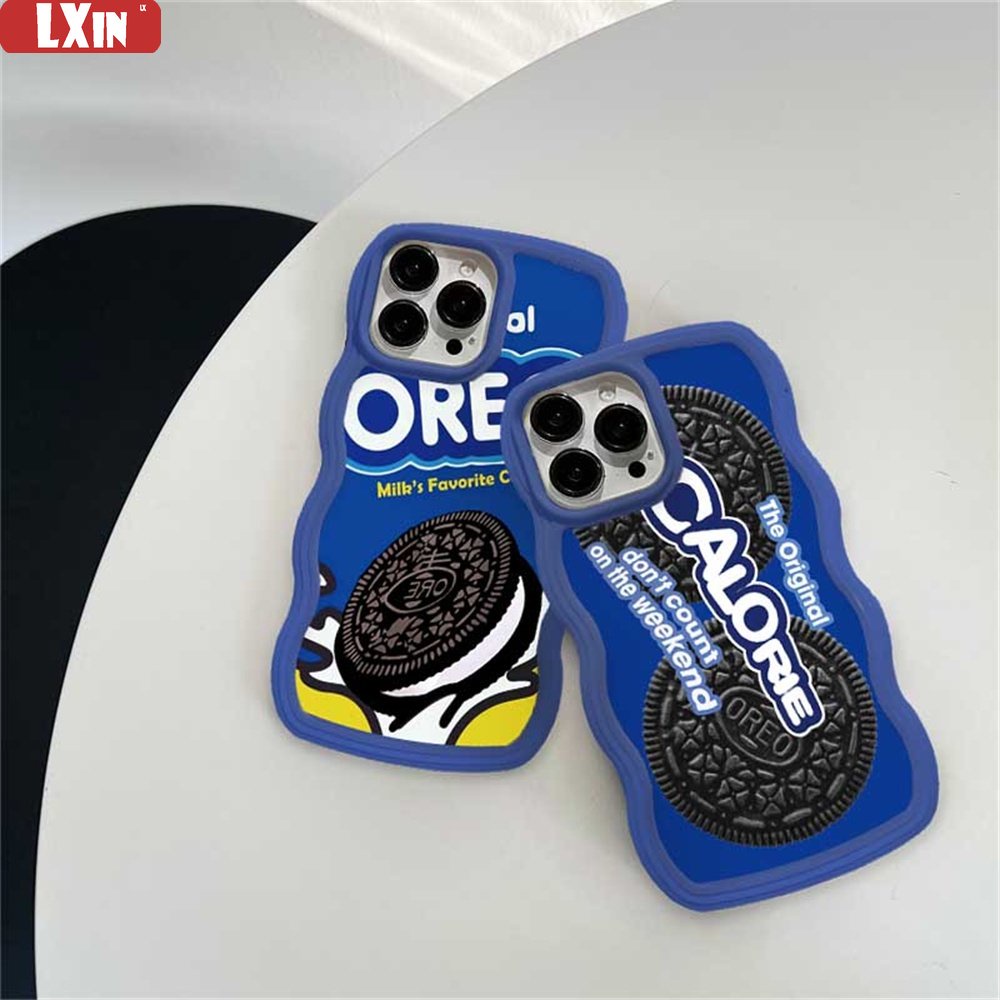 Soft Case Bahan TPU Desain Cookies Untuk VIVO Y22 Y16 Y35 Y15s Y15A Y21 Y33s Y20 Y21A Y12 Y12 Y12s Y15 V21e Y91C Y30 Y11 Y50