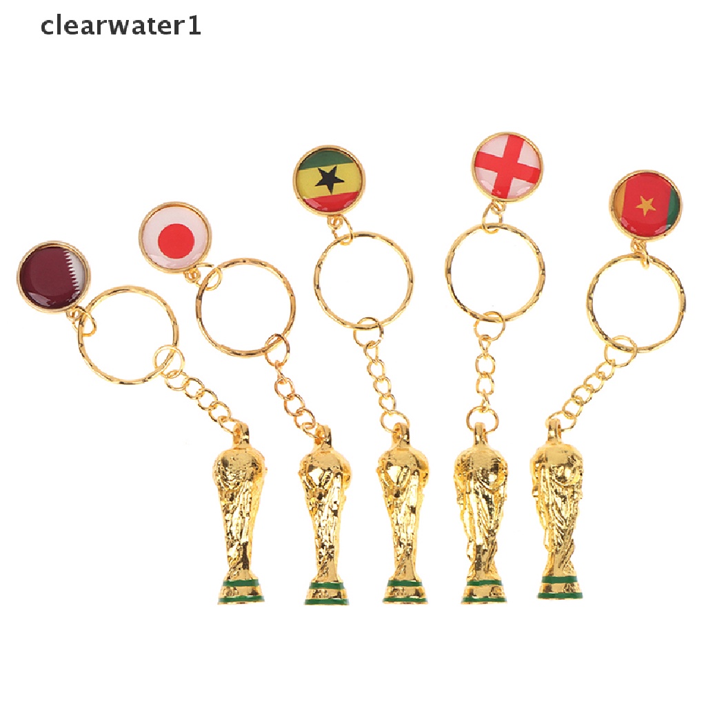 Image of Clearwater1 Gantungan Kunci Desain Bendera Negara Peserta Piala Dunia Qatar / Hercules National 2022 #7