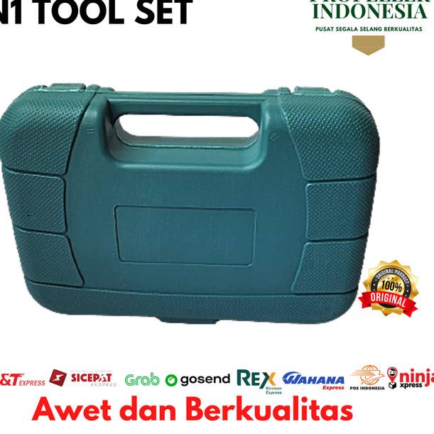 Toolkit Set Perkakas Tukang Alat Tukang 9in1 Tool Set Alat Pertukangan