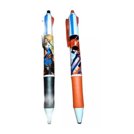 PULPEN 4 WARNA KARAKTER KARTUN