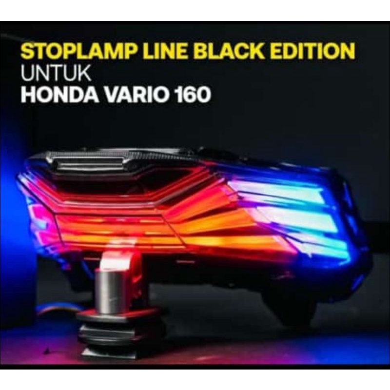 STOPLAMP VARIO 160 LED SENJA BIRU SENJA MERAH PUTIH JPA