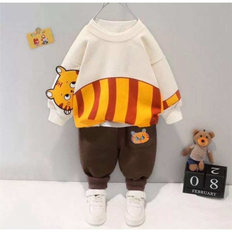 setelan JOGER anak terlaris/setelan sweater anak terbaru 1+5 tahun