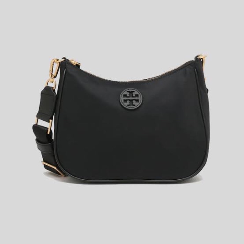 Tas TB original - Tory burch web nylon crossbody in black
