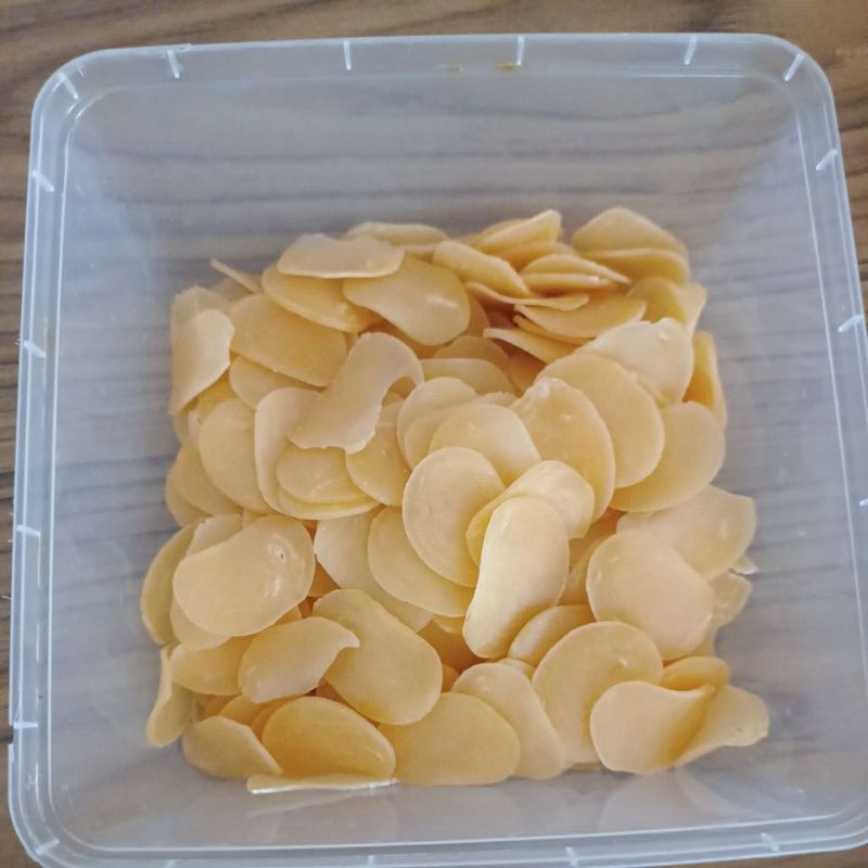 

KERUPUK TAHU TEK ENAK DAN GURIH KEMASAN 250 gram ATAU ¼ gram