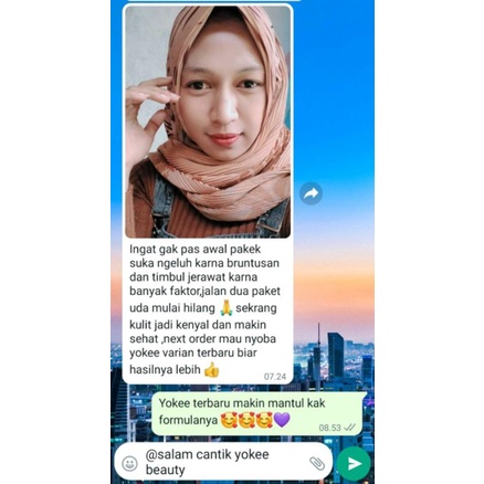 Day Cream whitening/Cream siang Yokee beauty premium ORI