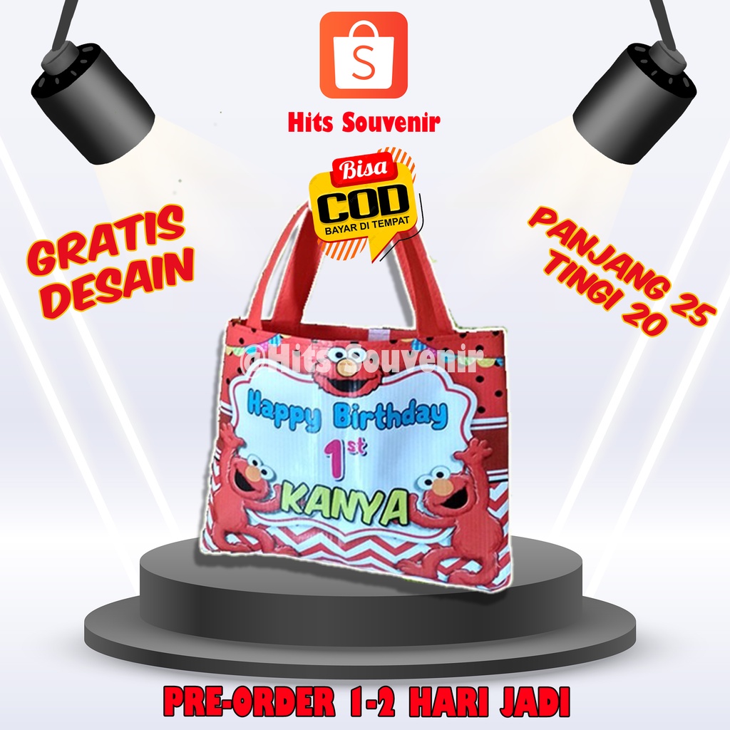 

Goodie Bag Ultah Paling Murah - Goodie Bag Custom Free Desain - Tas Ultah Paling Murah - Tas souvenir -Goodie Bag Keren - Tas Custom Murah