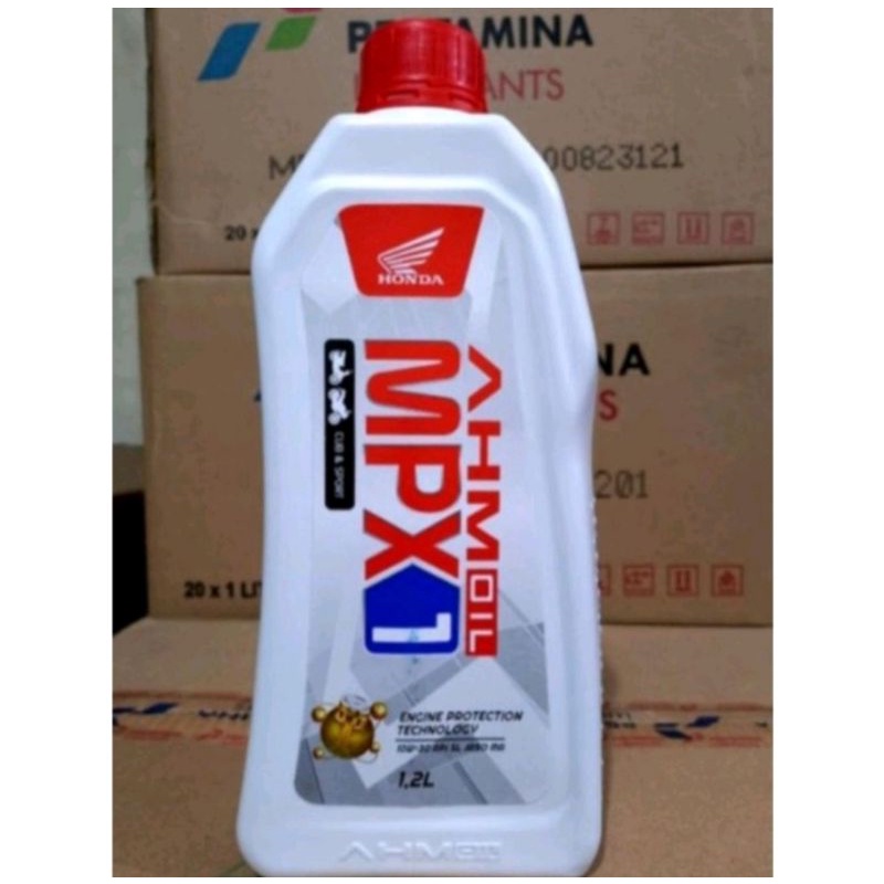 Oli Mpx1..ukuran 1,2 Liter..1 dus = 24 btl