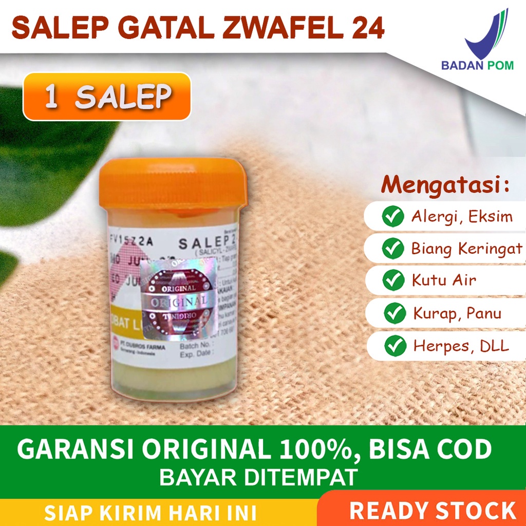 Salep Gatal Paling AMPUH Salep Zwafel 24 Original