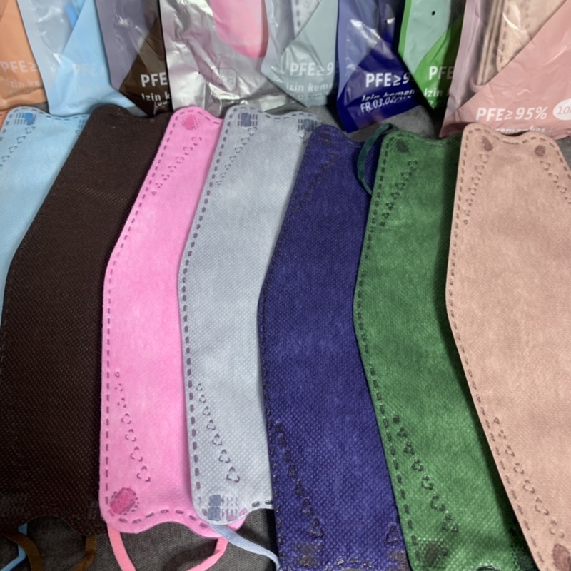 KF94 Careindo Warna 10's