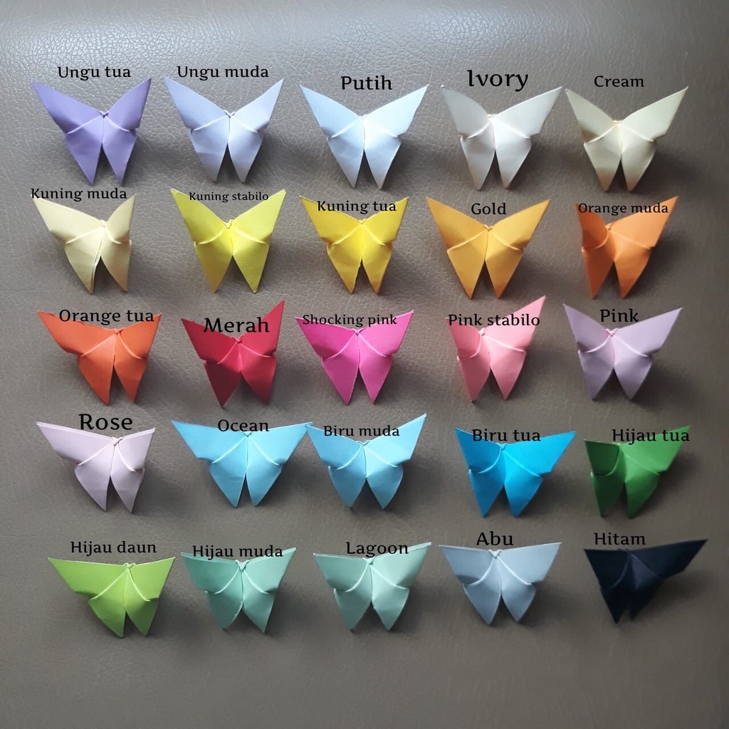 ORIGAMI KUPU KUPU / ORIGAMI BUTTERFLY HANDMADE DRAMA THE SOUND OF MAGIC