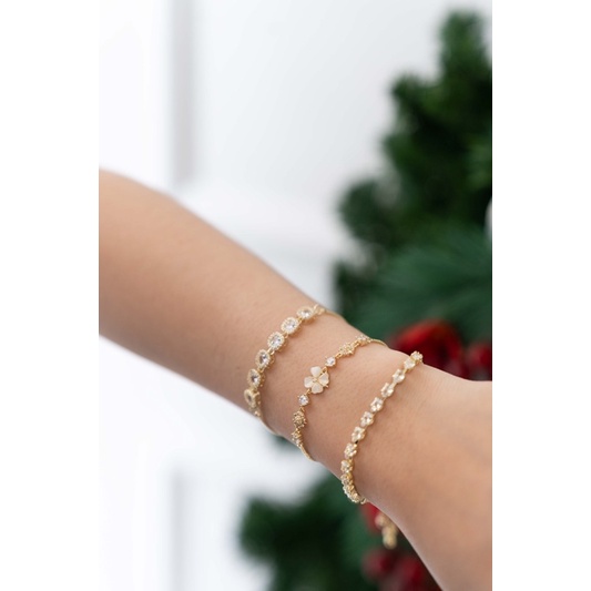 Iweargracie - Christmas Gift - 18K GOLD PLATED BRACELET (Hanya 1pc)