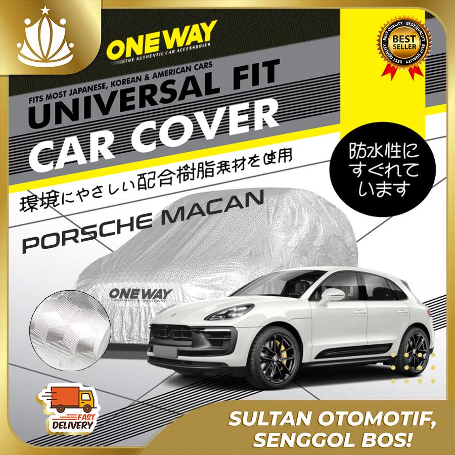 Body Cover Sarung Mobil PORSCHE MACAN Waterproof 3 LAYER TEBAL Deluxe Anti Air