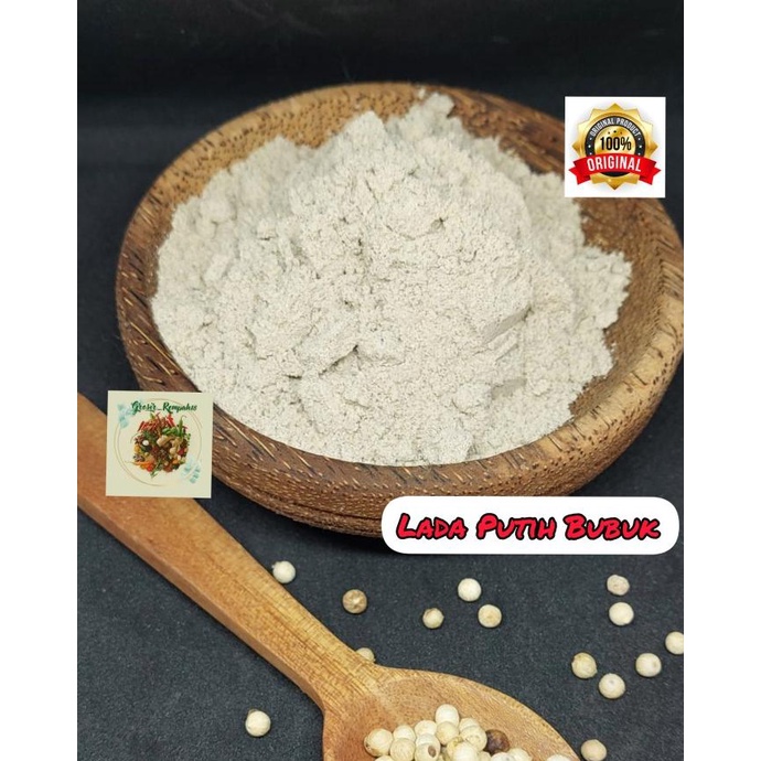 

Lada putih bubuk 1kg / white pepper powder