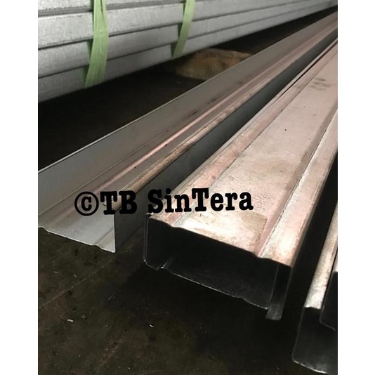 CNP Galvalum 75 (0.55 mm) SNI / Kanal C Atap Baja Ringan