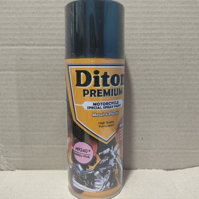 Pilok Cat Diton Premium Paket Lengkap 3 Kaleng Scoopy Pink Ping Scoopy 9240 Primer Grey Epoxy 9120 Clear Glossy 9128 400cc Pilox Paketan Cat Semprot Special Spray Paint