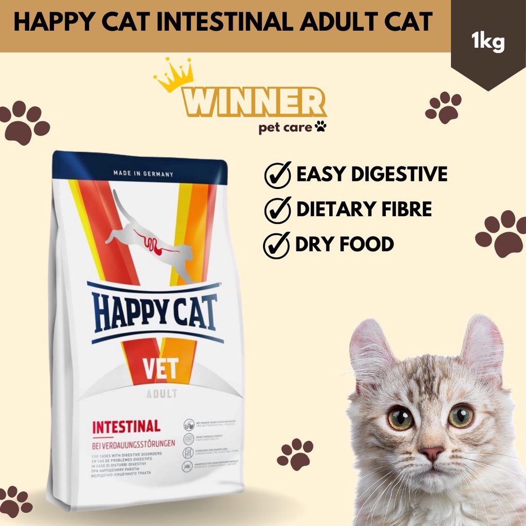 Happy Cat Intestinal Gastro Cat Food Freshpack 1kg