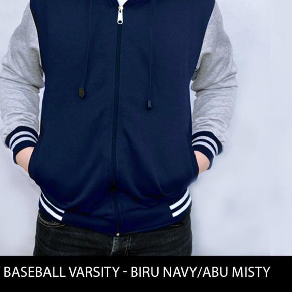 JAKET HOODIE ZIPPER RAGLAN VARSITY HOODIE RAGLAN JAKET RAGLAN POLOS - Hitam - Kuning, M