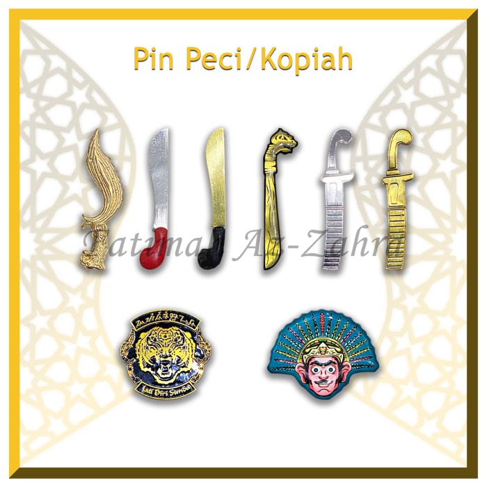 Pin Pin Peci Bros Peci Accesories Peci Murah Pin Peci Murah