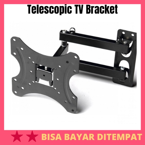 Jual Telescopic Tv Bracket M X Pitch Inch Tv Braket