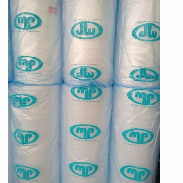 

Bubble Wrap Merek Mulia Pack Uk 1,25m X 50M Putih / 1 roll / Gulungan
