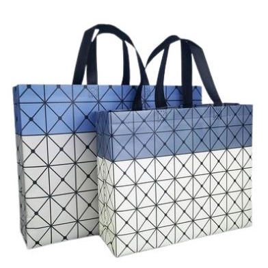 

Paper Bag Kain Motif BLUE GREY XXL