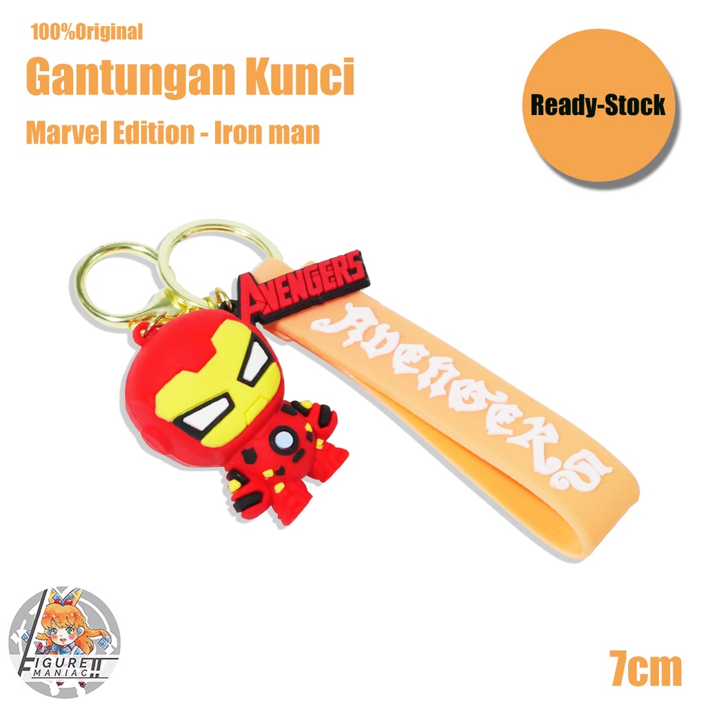 Gantungan Kunci - Superhero 3D Edition 7 cm Premium Import