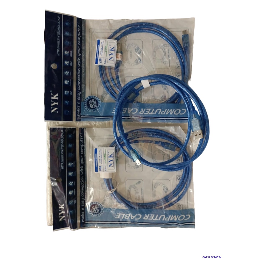 Kabel data esia biru 1,5meter