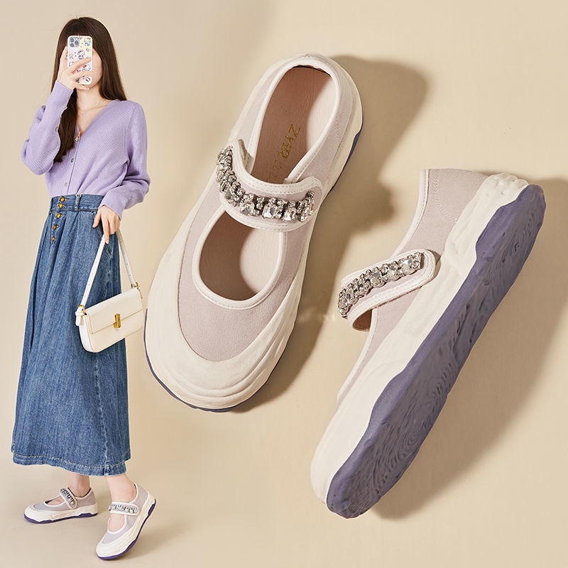 M Footwear Hyun Jae - Sepatu Sneakers Canvas Wanita