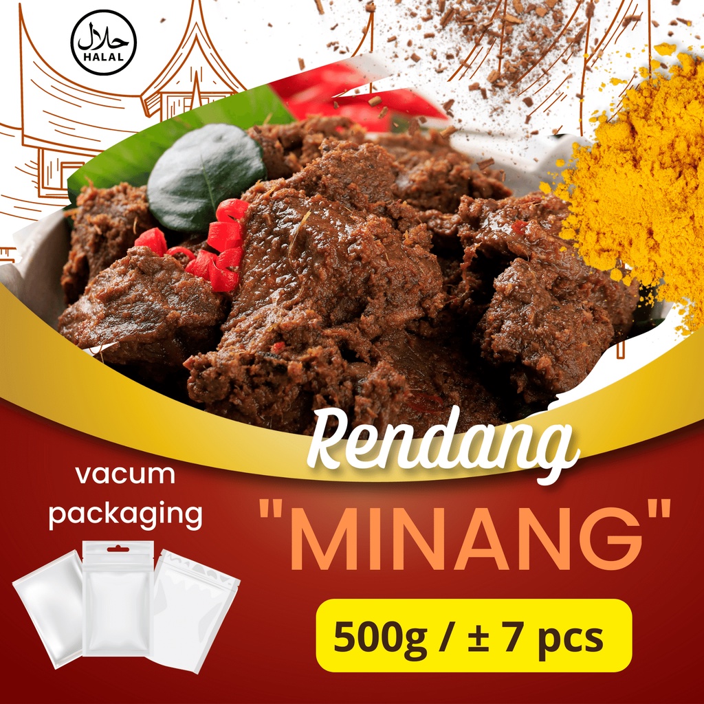 

Rendang Minang Asli 500g