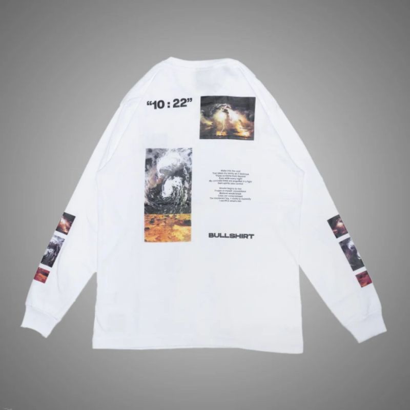 KAOS LENGAN PANJANG PUTIH ORIGINAL DISTRO PREMIUM