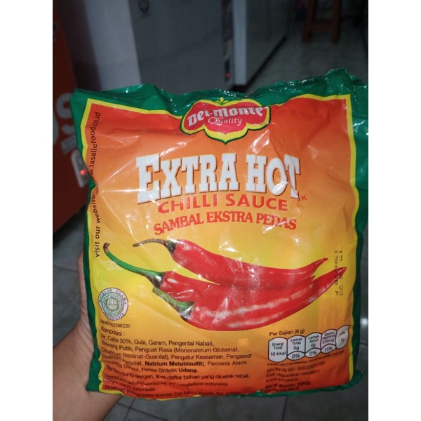 

saus sachet Chili delmonte 192gr/ saus sachet/ saus chili