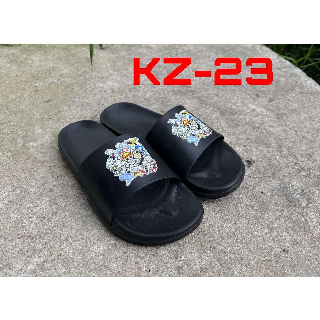 Sandal selop bahan karet Design One Piece ( KZ23-KZ29 )