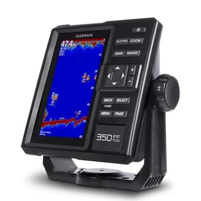 Garmin FF350Plus Fishfinder dan TM-XDCR Transom FF350 Plus Fish Finder