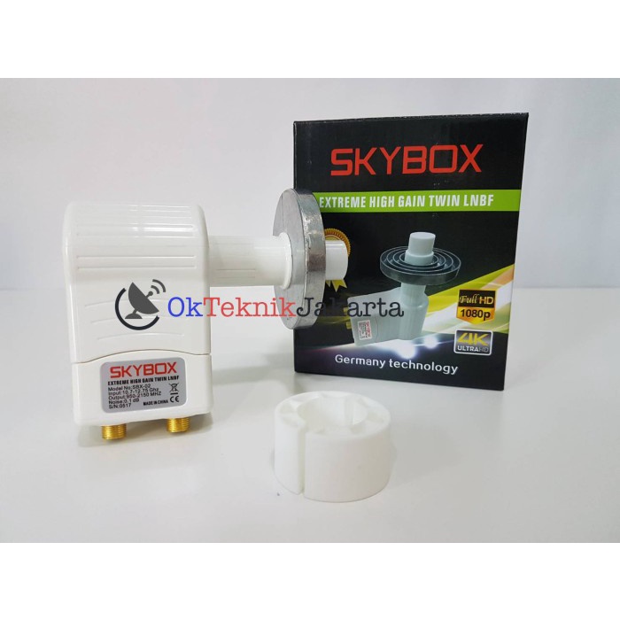 Lnb Ku Band Prime Fokus Skybox Sbx -02 ( Black Box ) New Version