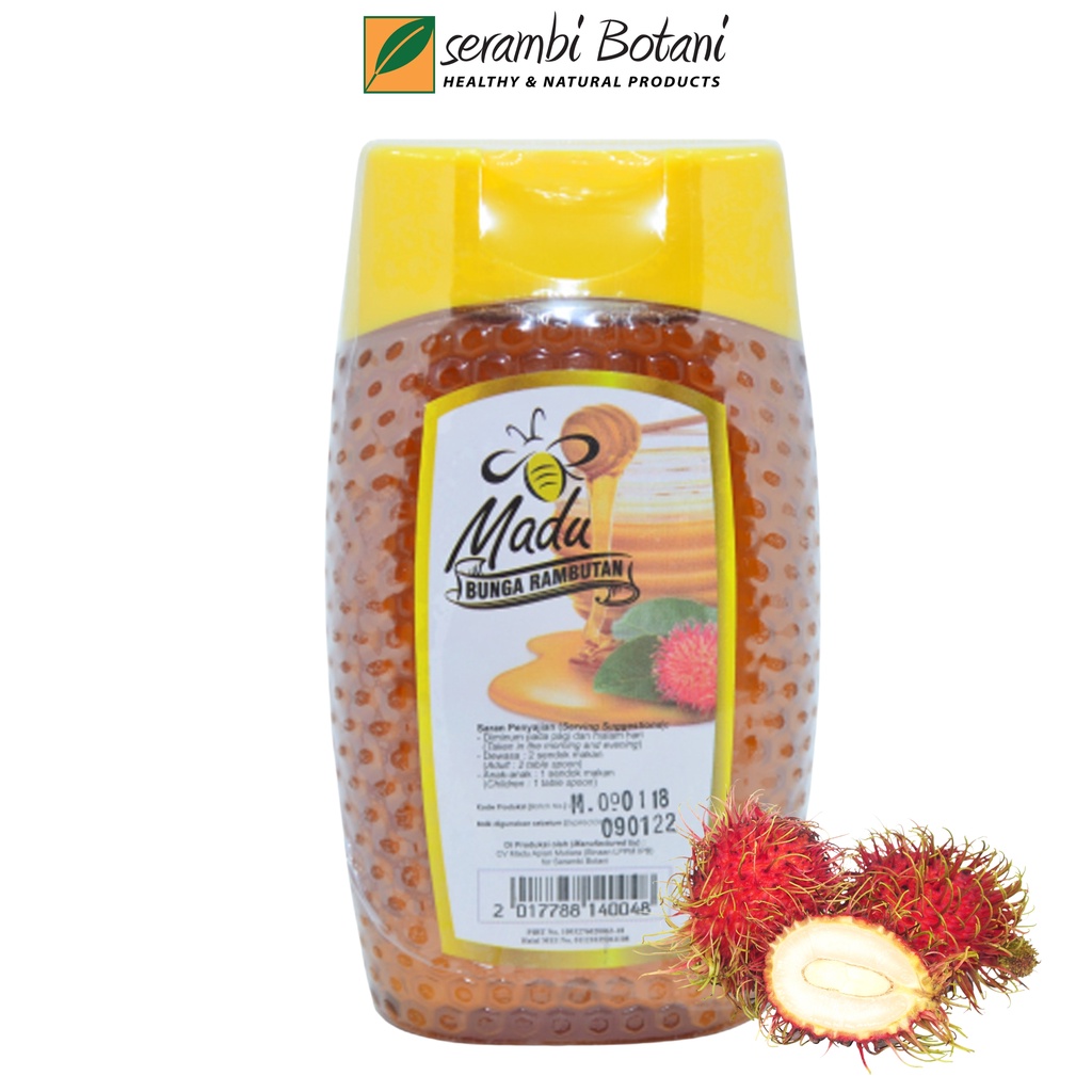 

Madu Batuk Asli Murni Rambutan 500g Serambi Botani