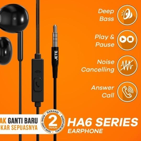 JETE Bundling Headset HA1 + Headset JETE HA6 + Pouch