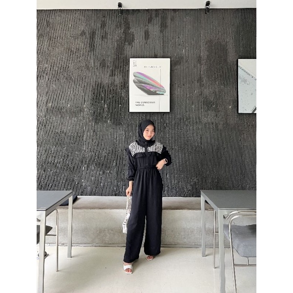 NAOMI SET VERSI BLACK BY PINKHIJAB_BOUTIQUE