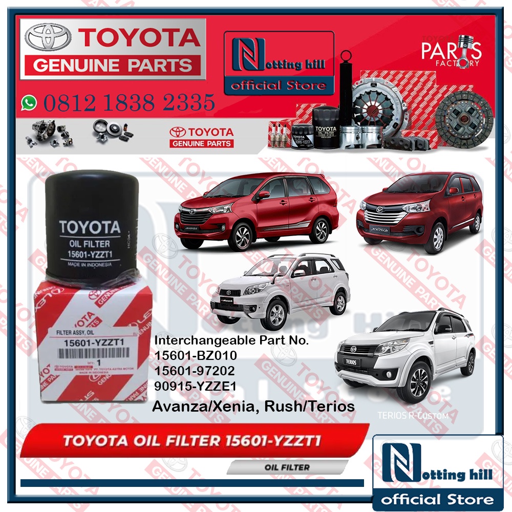 FILTER OLI / OIL FILTER AVANZA,XENIA,RUSH,TERIOS