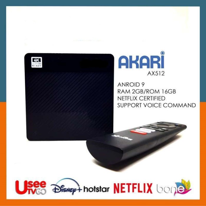 Produk Terbaru Android Tv Box Stb Akari Ax512