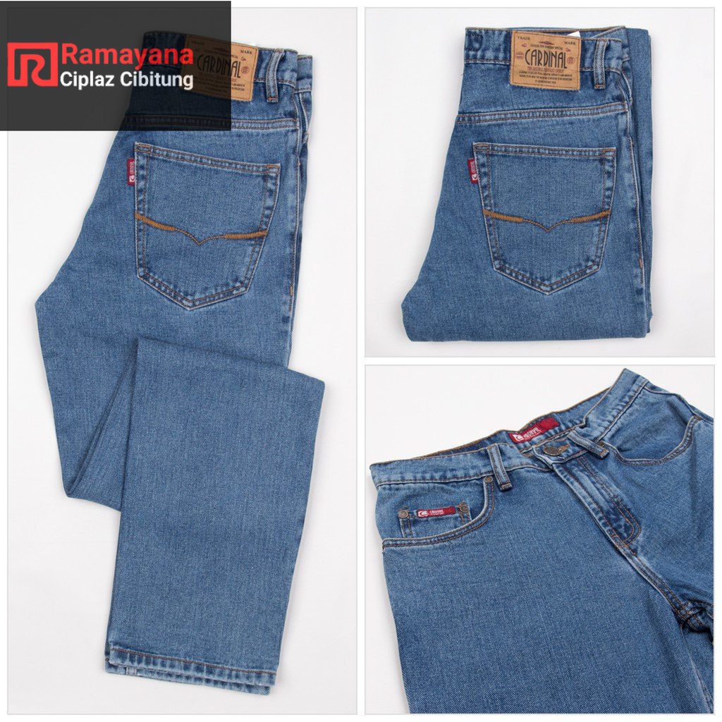 CARDINAL Celana Jeans Pria Regular Art CBCBR 00366 / Ramayana Cibitung
