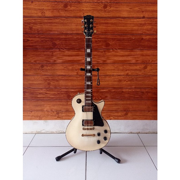 Gitar Legacy Les Paul Alphin White